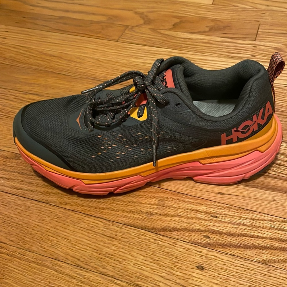 Hoka Challenger ATR 6 trail running shoes. Worn less than a dozen times!